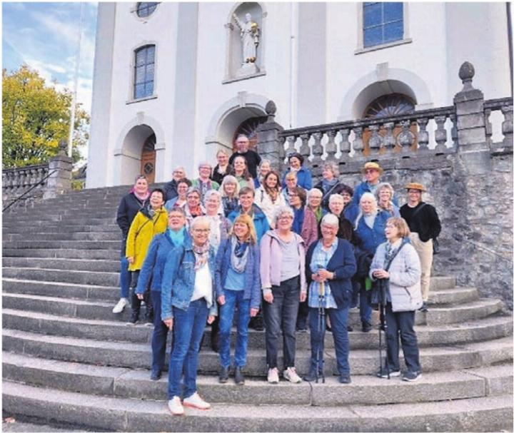 Frauen besuchen Frauen. Die kantonalen Vertreterinnen weilten in Wohlen. Bild: zg