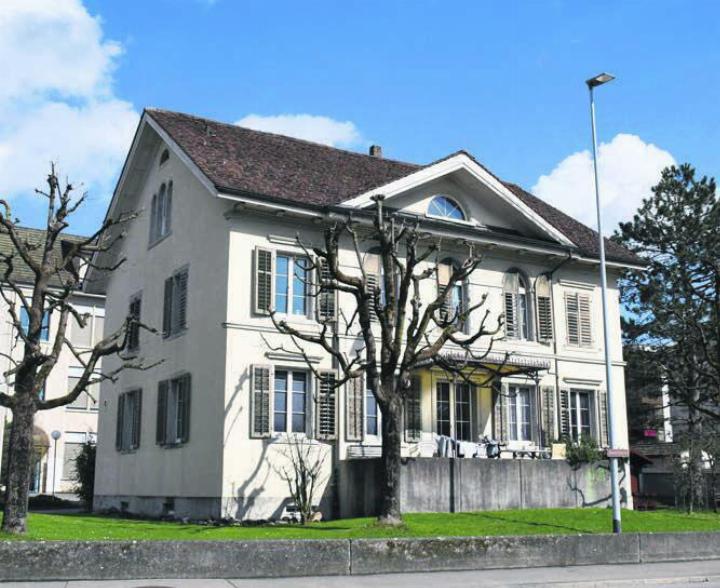Die Liegenschaft Jurastrasse 14 wird zu einer Jugend-WG der Integra umgebaut. Baustart ist nach Ostern Bilder: Daniel Marti