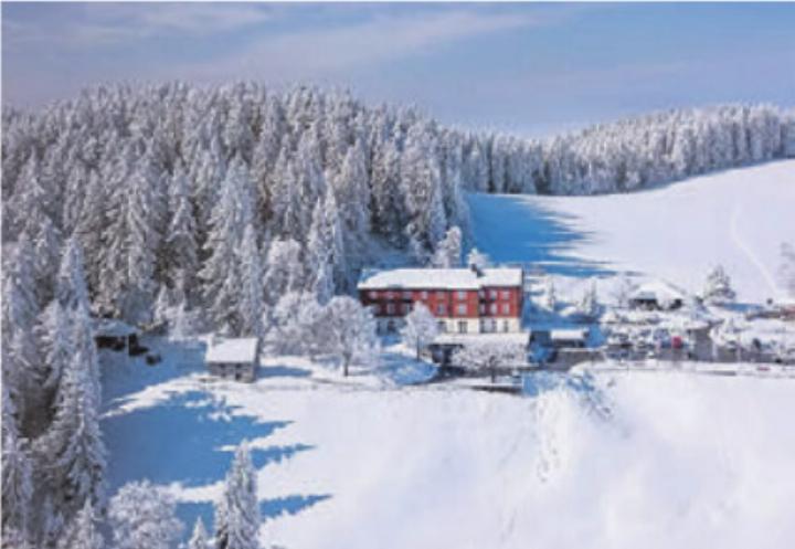 Das Restaurant Gottschalkenberg ist eingebettet in eine wunderschöne Naturlandschaft. Bild: pd