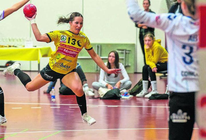 31 Spiele in der höchsten Liga des Landes. Doch die Wohlerin Francine Biffiger erzielte nur 12 Tore. Auch, weil sie sich zur Abwehrspezialistin entwickelte. Bilder: zg / Martin Deuring