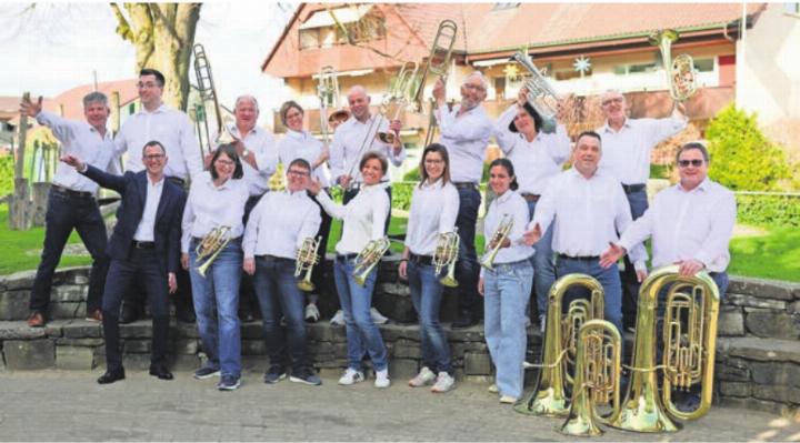 Die Musikgesellschaft Beinwil freut sich auf ihr Publikum. Bild: zg