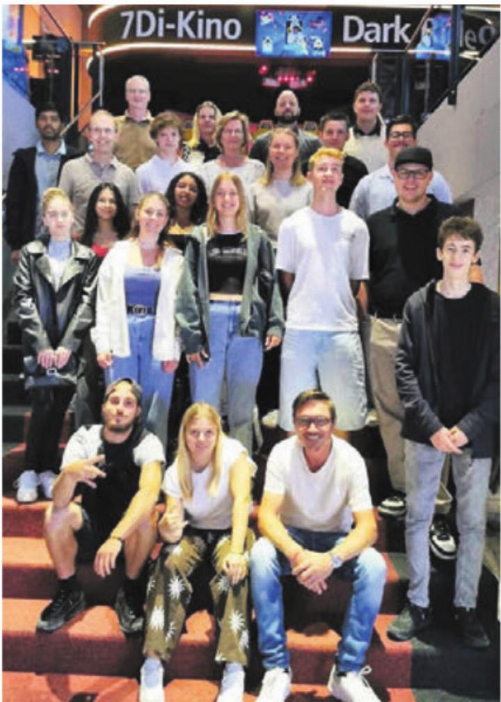 Die Stimmung war bestens auf der Bowlingbahn. Bild: gk