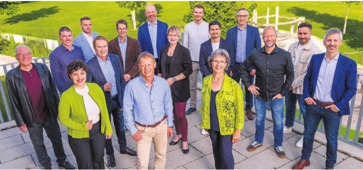 Die Wohler Grünliberalen gehen optimistisch in den Wahlkampf. Bild: zg