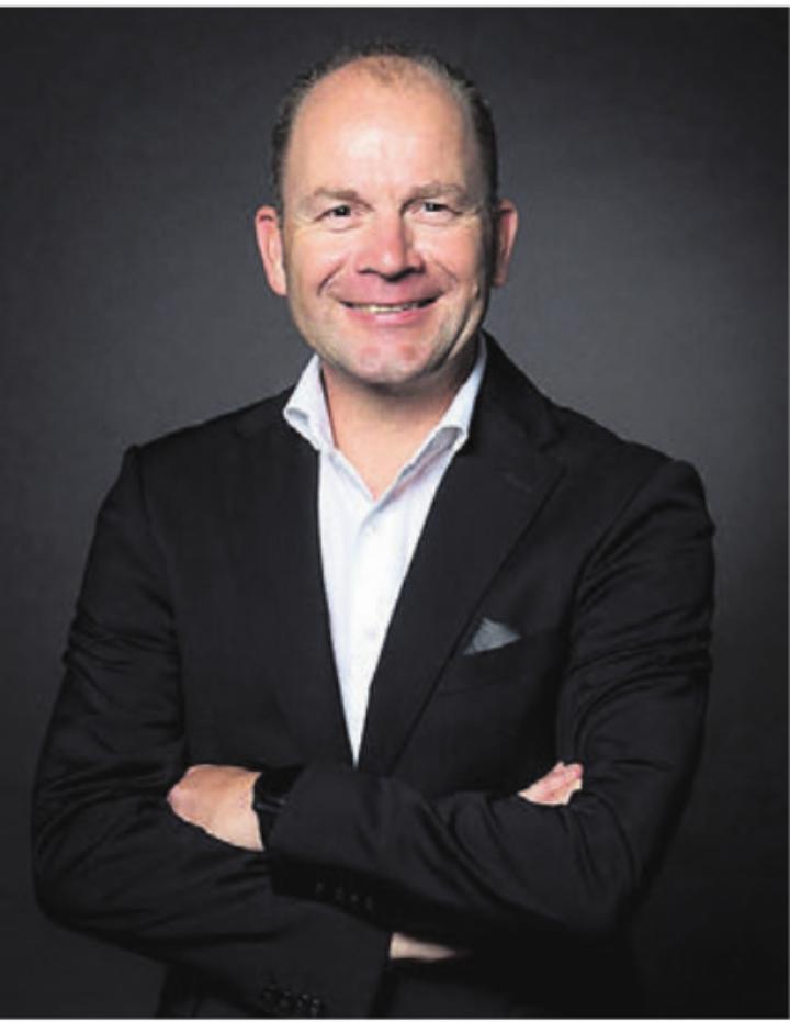 Christian Stutz, Vorsitzender der Bankleitung, ist zufrieden. Bild: zg