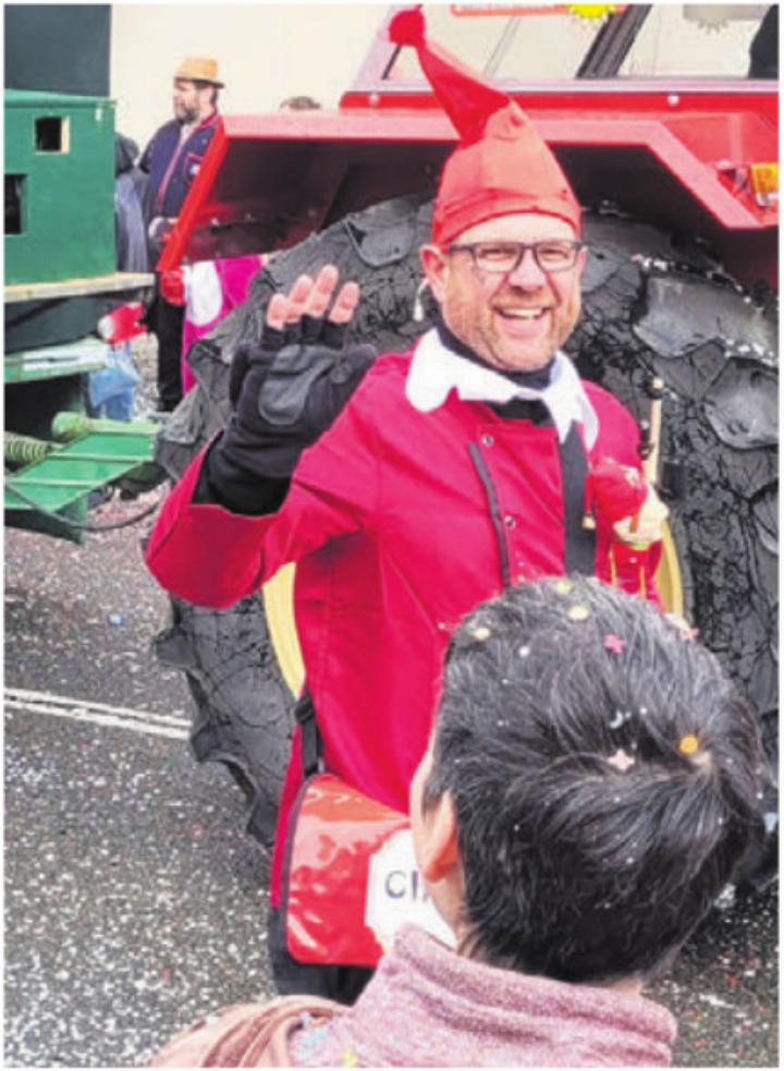 Markus Hunn, Co-Präsident der 76er, war zu erschöpft für das Güüggen.