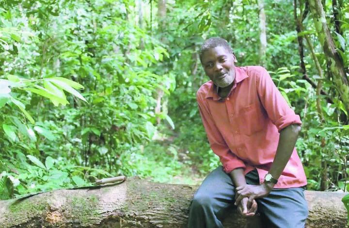 Mugissa Ssezi kümmerte sich sein ganzes Leben lang um den Wald. Im Dokumentarfilm «The Forest Guardian» wird ihm ein Denkmal gesetzt. Der preisgekrönte Film ist am Infoabend zu sehen. Bilder: Screenshot/zg/chh
