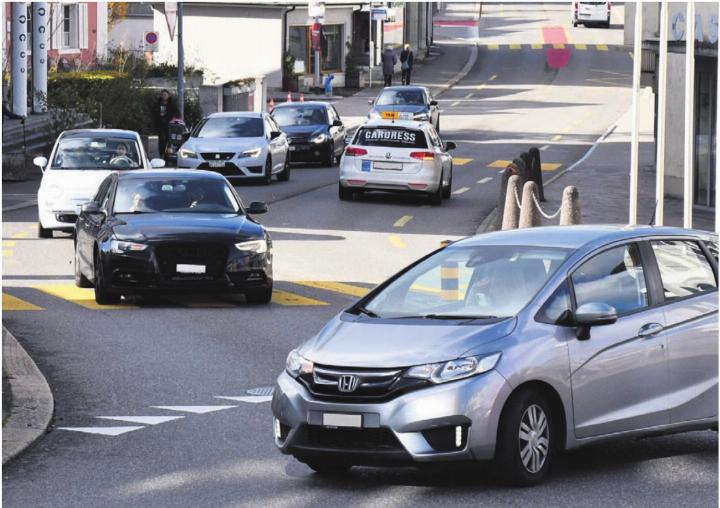 Die Haltung der SVP: Die Gemeinde Wohlen soll sich in ihrem Bestand weiterentwickeln, zudem soll sie zuerst die prekäre Verkehrssituation, vor allem im Zentrum, verbessern. Bild: Daniel Marti