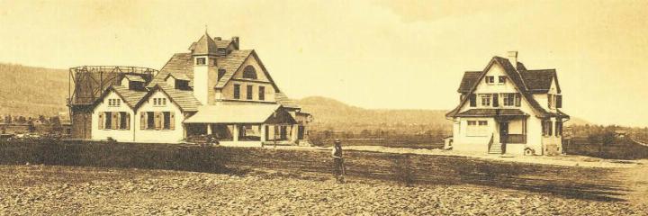 Wie sich die Zeiten geändert haben: das ehemalige Gaswerk im Jahr 1912. Bilder: Walter Minder / pd