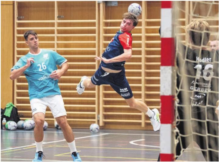 Werden Noah Ihle (Mitte) und die SG Wohlen Mutschellen ihrer Favoritenrolle beim Gastspiel in Solothurn gerecht? Bild: Archiv/sh