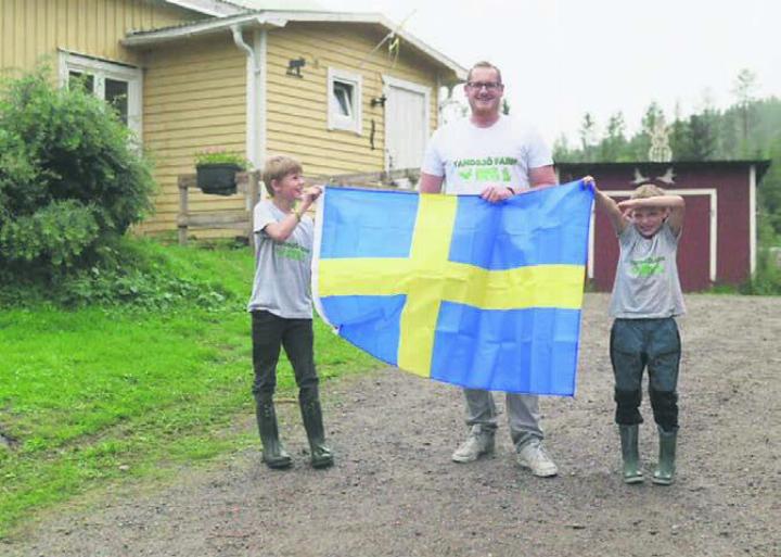Nur noch zu dritt: Der Villmerger Pascal Bär lebt mit seinen zwei Söhnen seit dem Sommer 2021 in Schweden.