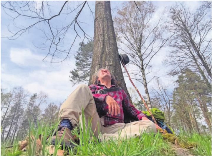 Eintauchen in die Landschaft, das war ein Ziel des Projekts. Obwohl Hannes Leo Meier heute in Aarau lebt, kommt er immer wieder gerne ins Freiamt zurück.