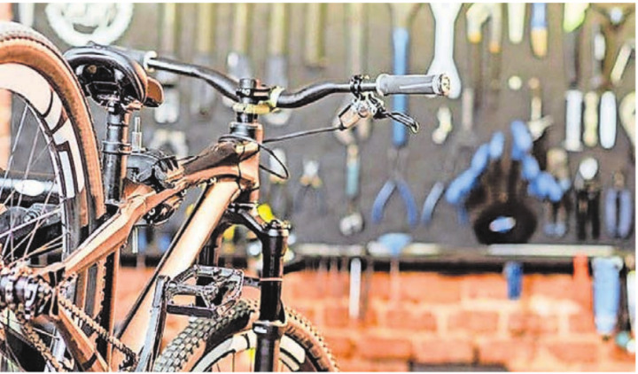 Bike-Pflege und -Reparaturen mit dem Spezialisten. Bild: pd