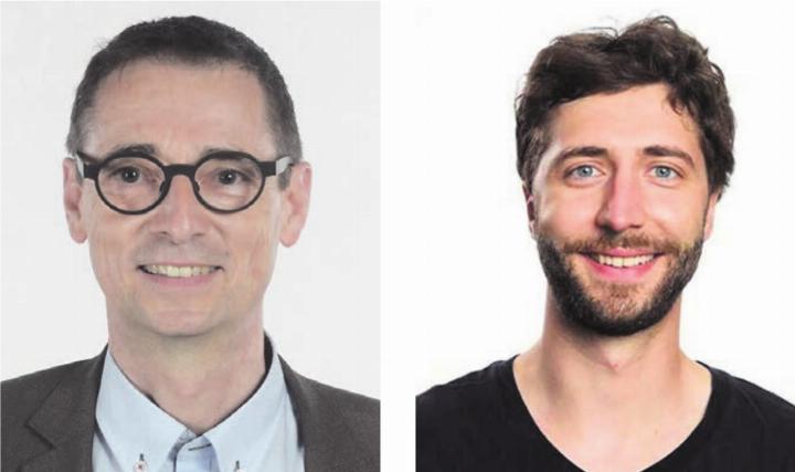 Markus Dietschi (links) macht seinen Platz für Hannes Tobler frei. Bilder: zg