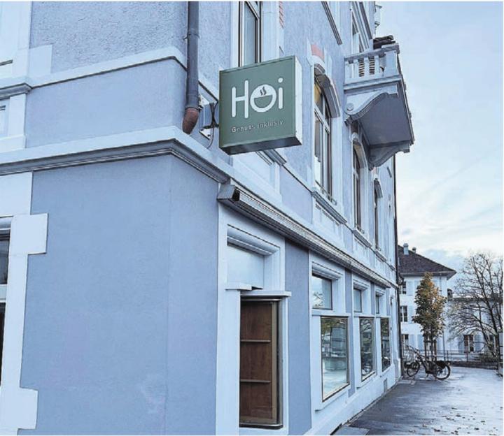 Es ist praktisch alles bereit: In fünf Wochen kann das Kafi «Hoi» am Chilegässli seine Türen öffnen. Bild: pd