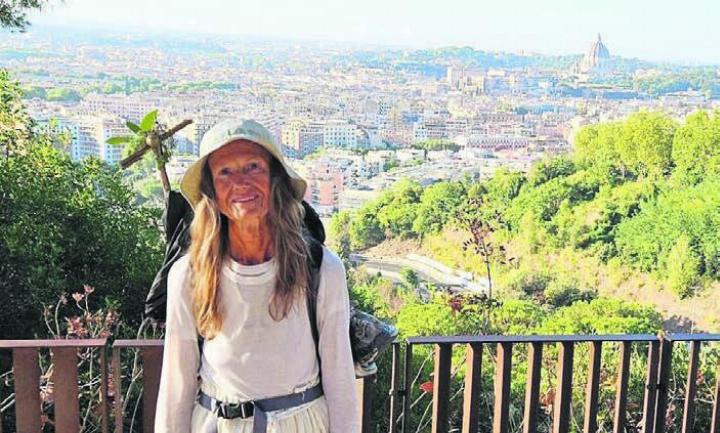 Nur noch zirka eine Stunde von Rom entfernt – nach 46 Tagen Fussmarsch erreichte die Eggenwilerin ihr Ziel und lief direkt an den Weltjugendtag heran.