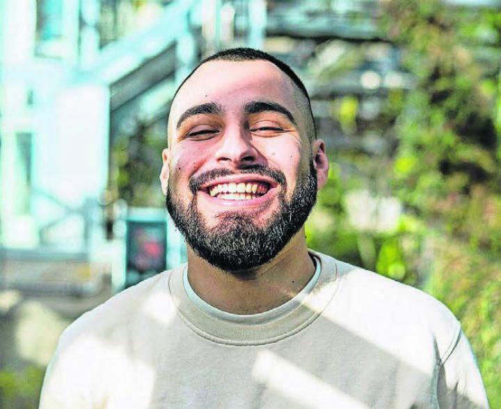 Jeremy Chavez empfängt seinen Gast Luuk im Sternensaal. Bild: pd