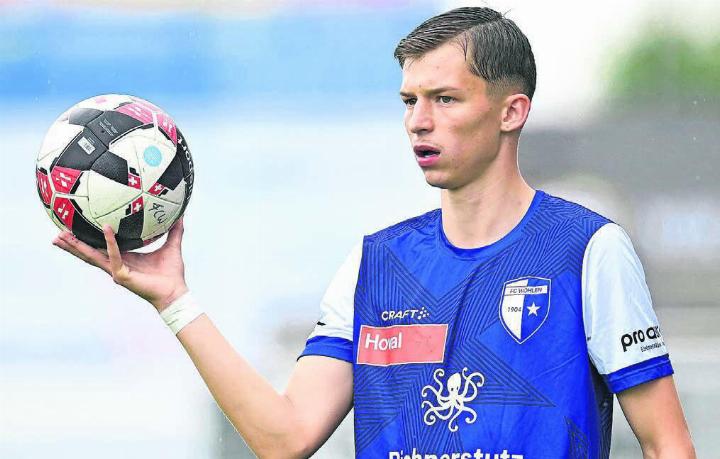 Sein Vater war Profifussballer in Ex-Jugoslawien und Slowenien. Sandi Sulejmanagic will nun mit dem FC Wohlen in die Spur zurückfinden. Bild: awa