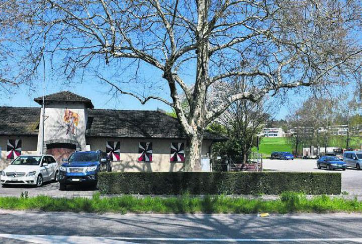 Das Schützenhaus-Areal ist die letzte Fläche im Gewerbegebiet, die im Besitz der Gemeinde Wohlen ist. Bild: mo