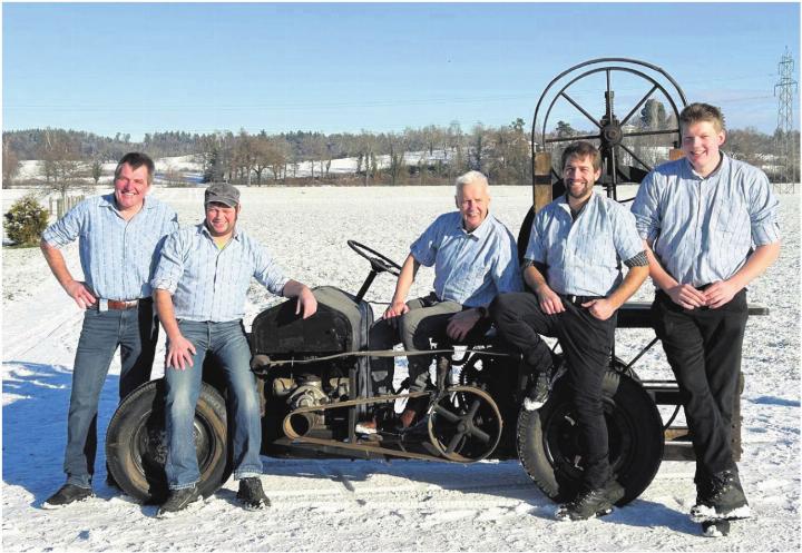 Das OK, von links: Nick Rymann, Christian Keusch, Martin Wyrsch, Adrian Marti und Nils Christen. Bild: zg