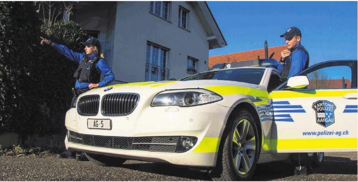Die Aargauer Polizei kontrollierte am Samstag Hunderte Personen und Fahrzeuge. Bild: Archiv