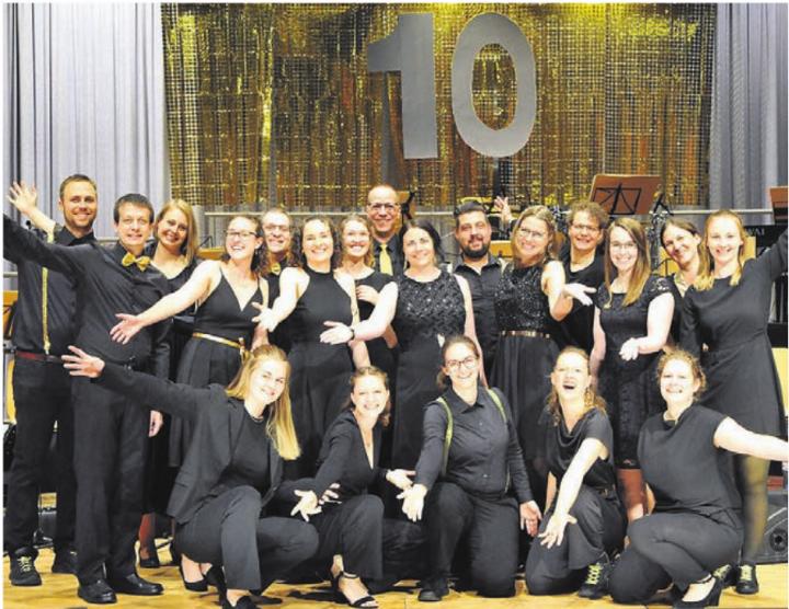 Das Akkordeonorchester fis-a-dis – eine bunt gemischte Truppe aus musikbegeisterten Menschen. Bild: zg