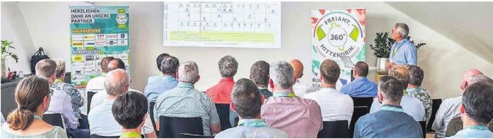 Am 3. Juli lud «Freiamt.Mittendrin.» die Unternehmens- und Medienpartner aus der Region zum Startschuss-Event der Kampagnenphase 4 ein. Bild: zg