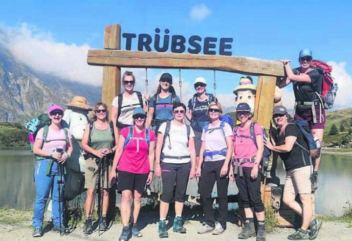 Vom Trübsee starteten die Boswiler Turnerinnen ihre zweitägige Wanderung. Bild: zg