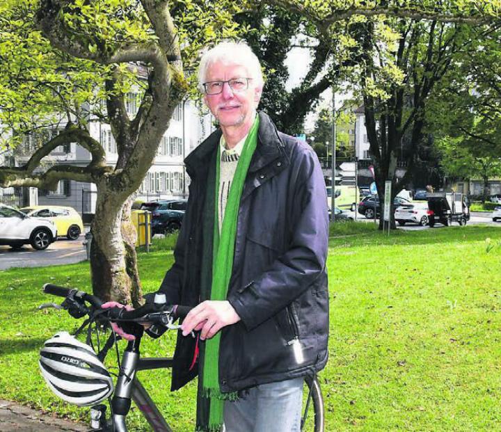 Er setzt sich zusammen mit dem Verein Pro Velo Region Wohlen seit 20 Jahren für die Velofahrenden ein: Präsident Guido Meienhofer.