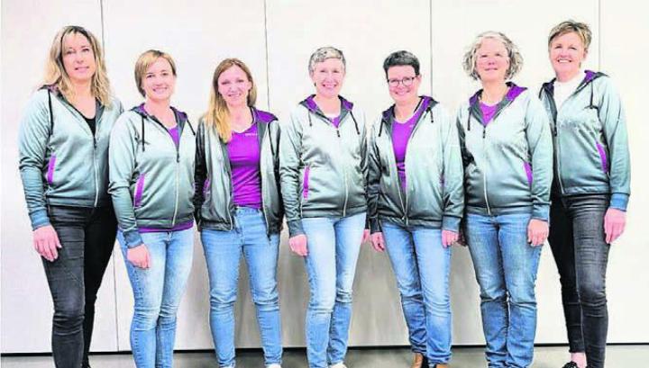 Das OK des Jugitages ist fleissig an der Arbeit. Bild: zg