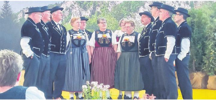 Der Auftritt am Nordwestschweizerischen Jodlerfest bleibt in bester Erinnerung, gab es doch gleich dreimal die Bestnote. Bild: Archiv