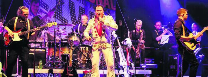 «The Groth Band» bringt Elvis-Lieder nach Boswil. Bild: zg