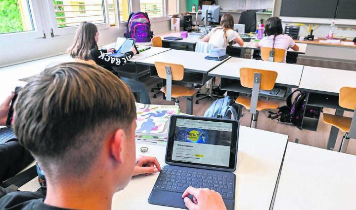 Berufe Wohlen  ist sehr beliebt – bei Schülerinnen und Schülern wie auch beim neuen Leitungsteam. Bild: zg
