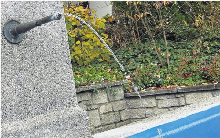 Die Wassergebühr wird von 40 Rappen pro m³ auf 1.30 Franken pro m³ erhöht. Mit dem revidierten Finanzierungsreglement schafft die Gemeinde laut Gemeinderat eine transparente und zukunftsorientierte Grundlage für die Finanzierung der Wasser- und Abwasserinfrastruktur. Bild: Sabrina Salm