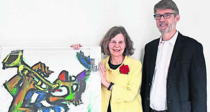 Verena Schütz und Robert Keller organisierten eine tolle Castiglioni-Ausstellung. Bild: dm
