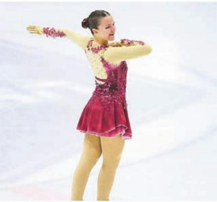 Livia Franken im Element. Bild: zg