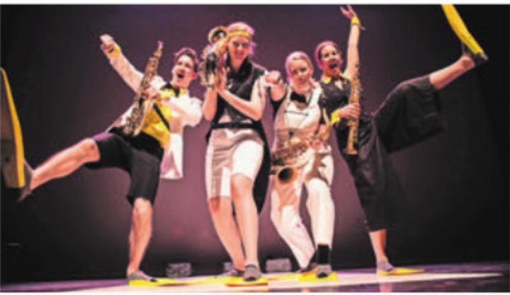 Das Ardemus Quartett. Bild: Grycko Visuals