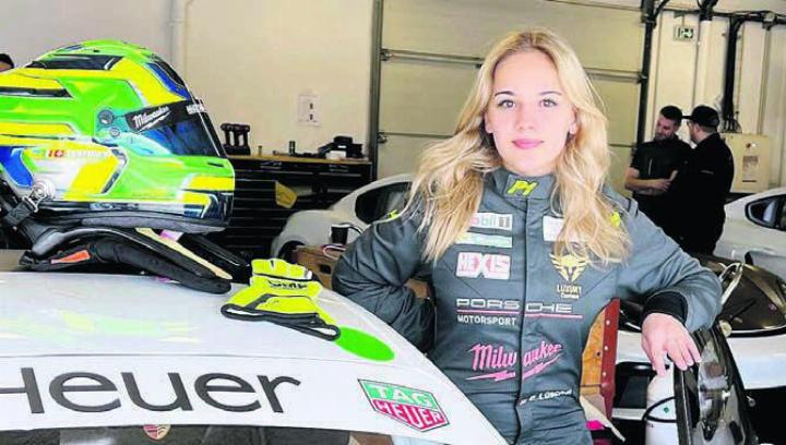 Ekaterina Lüscher macht einen wichtigen Schritt in der Welt des Motorsports. Bild: zg