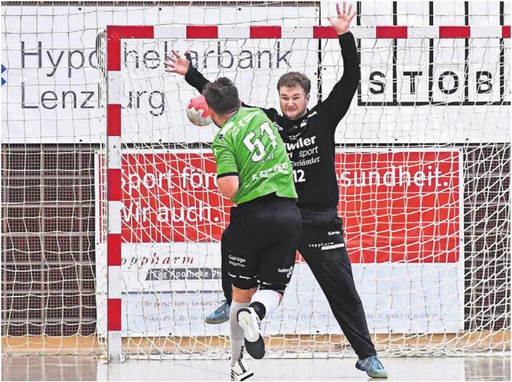 Goalie Ivo Rütimann (rechts) erwartet in Willisau ein intensives Spiel.
Bild: tvm
