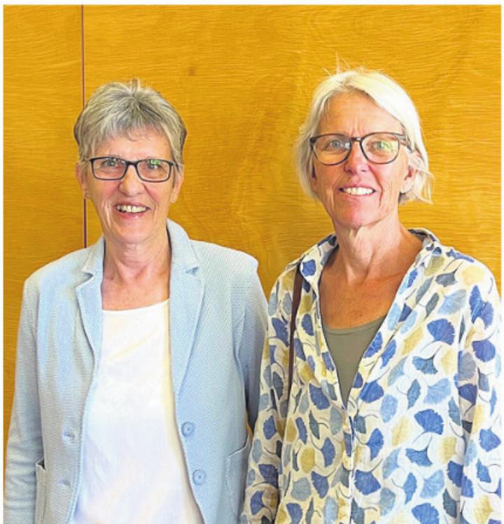 Doris Koch (l.) und Corinna Ganzoni. Bild: wm