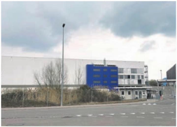 Eine der neuen Hallen. Bild: spr Eine der neuen Hallen. Bild: spr