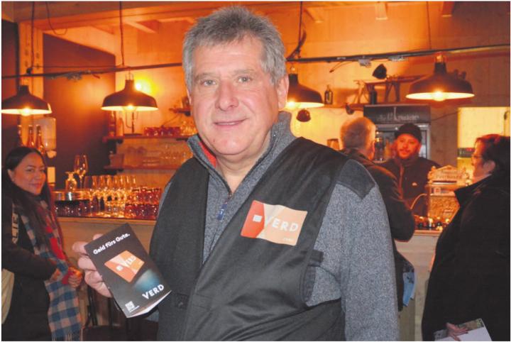 Christian Wohlwend ist vom Nutzen der Verd-Karte überzeugt. Er hofft, dass sie sich schweizweit ausbreitet. Bild: Roger Wetli