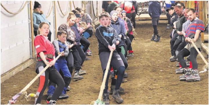 Es wurde von Jung bis Alt hart trainiert während der Trainingswoche. Bild: zg