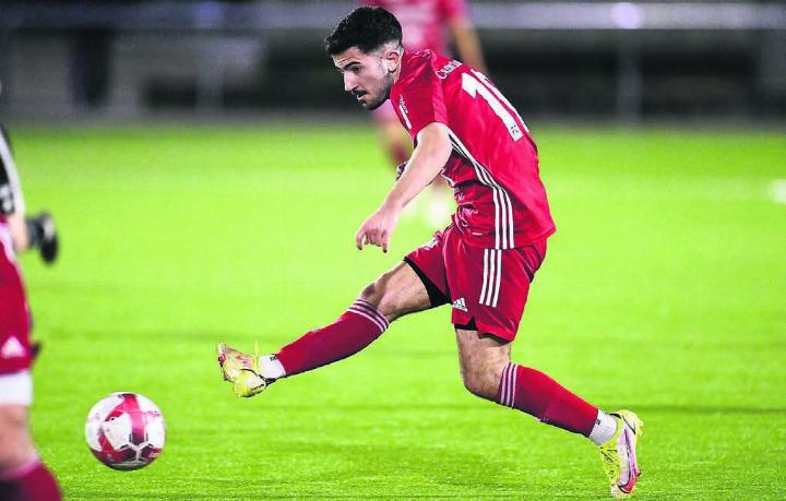 Mit zwei Toren die überragende Figur im starken Kollektiv des FC Muri: Joao Miguel Ferreira. Bild: awa/Archiv