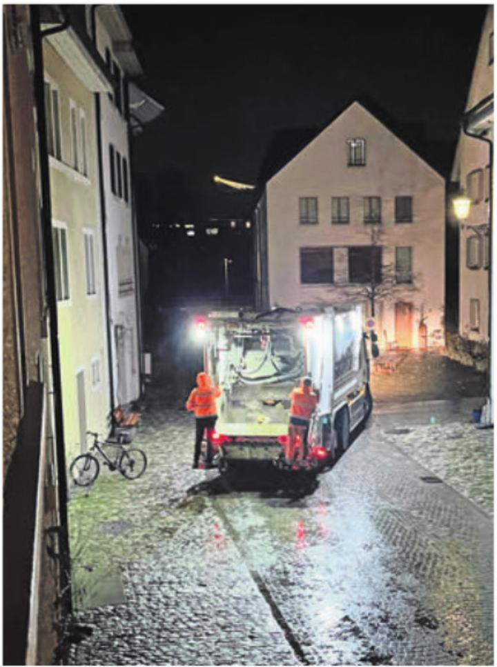 Zum ersten Mal seit fünf Jahren verkehrt die Müllabfuhr wieder in der Unterstadt.