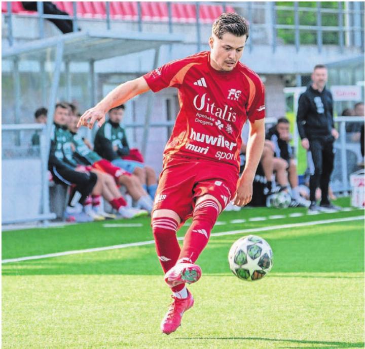 Gentrim Uka war zuletzt im Spiel gegen Oftringen mit dabei. Kann er auch gegen Schöftland mitwirken? Bild: Archiv/any