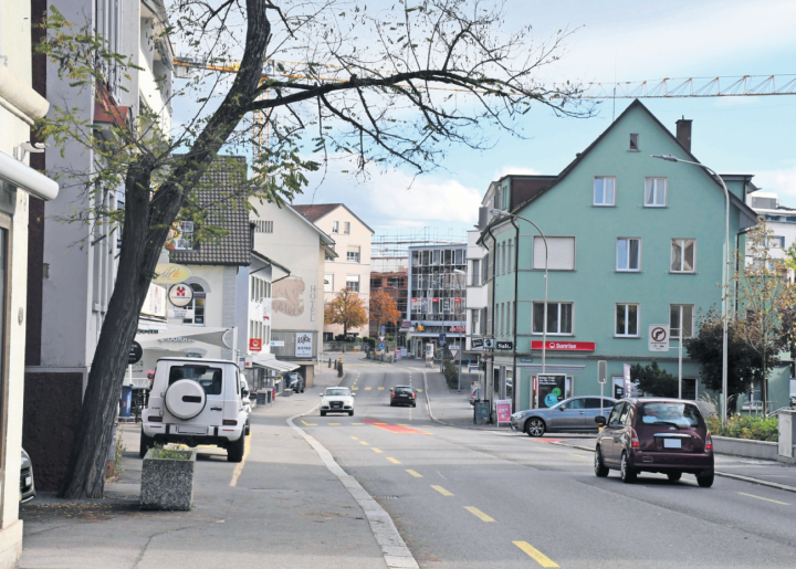 Wohlen sagt Nein zur Aufwertung von Zentralstrasse und Postplatz. Bild: Archiv