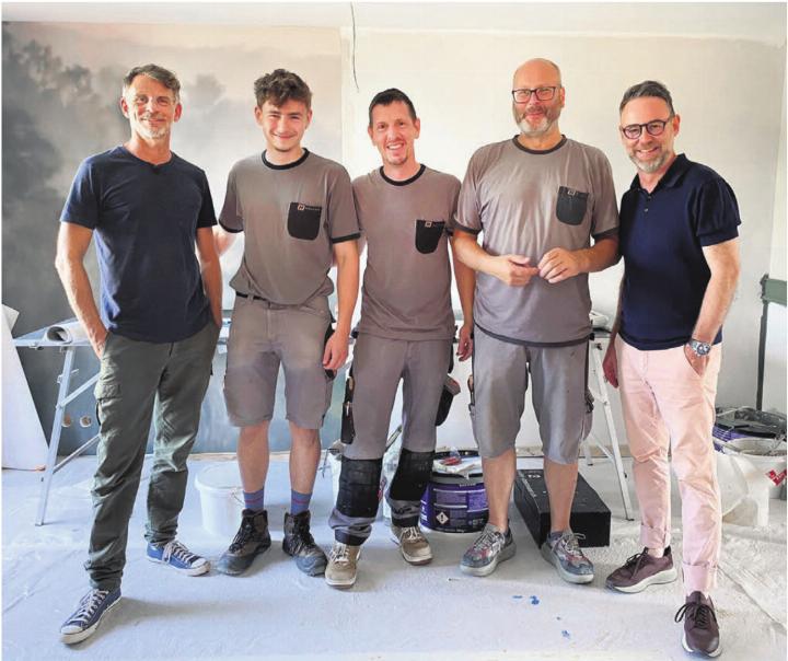 Andrin Schweizer, Kevin Konrad, Lukas Koller, Andreas Kopp, Nik Hartmann
