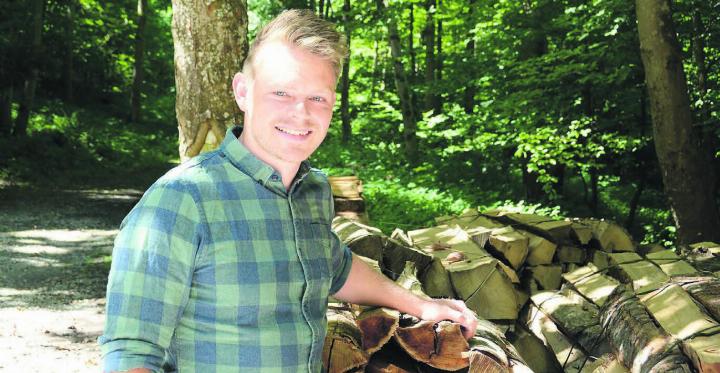 Schon als Kind war Markus Lusser am liebsten draussen, das hat sich bis heute nicht geändert. Bild: Chregi Hansen