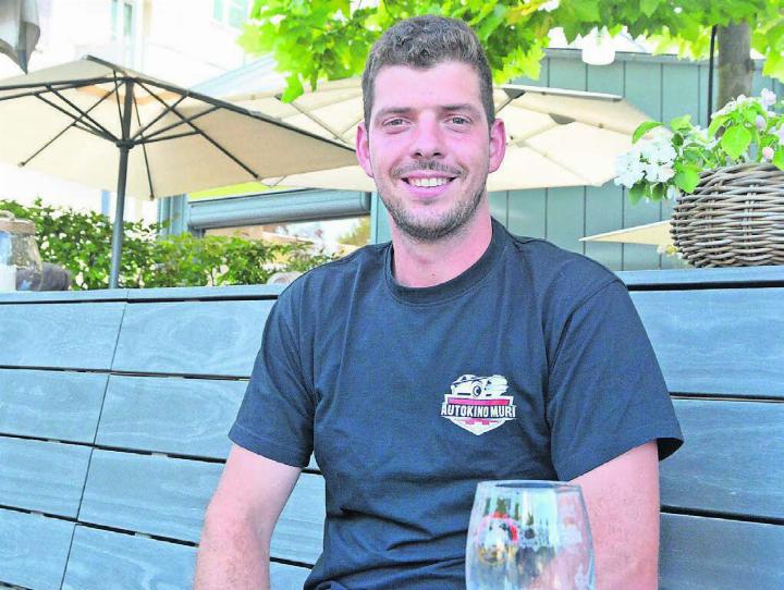 Reto Businger ist im Autokino-OK für die Ressorts Bau und Gastronomie verantwortlich.