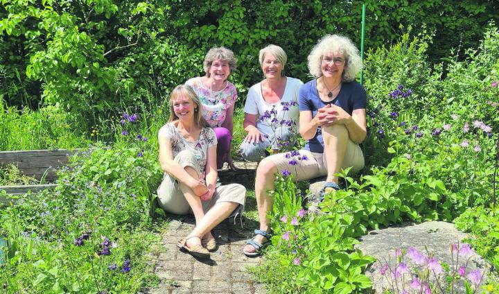 Das OK-Team vom NVW (v. l.): Beatrice Beer, Andrea Fuchs, Margrit Haller-Hüsler und Christina Cotti. Es fehlt Roger Isler, Gemeinde Wohlen. Bild: zg